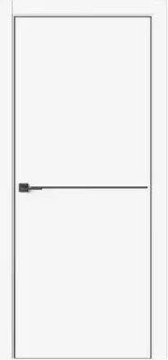 Межкомнатная дверь VFD Urban 1 Emalex ICE кромка Black