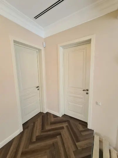 Межкомнатная дверь Color Оливия белая эмаль акрил Белый