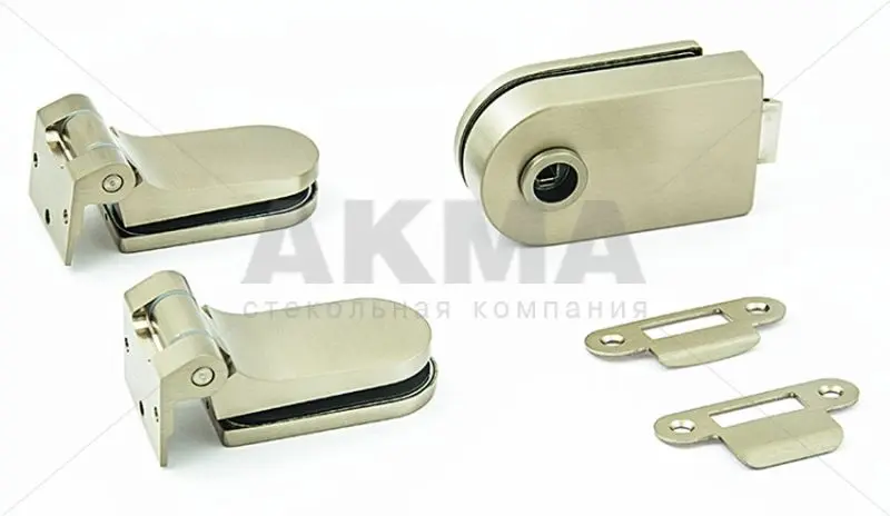 Дверная ручка раздельная N нержавейка