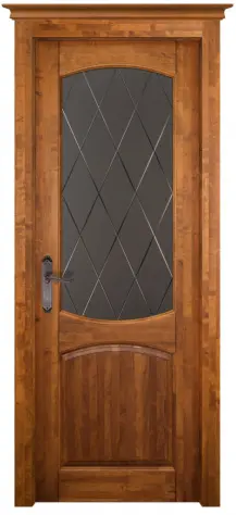 Межкомнатная дверь Барроу ПО мед ольха