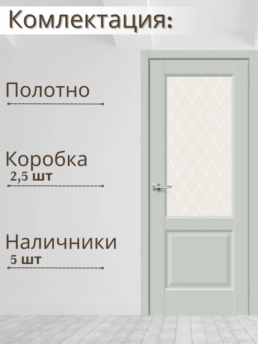 Межкомнатная дверь Неоклассик-33 ПО Эмалит Grey Matt