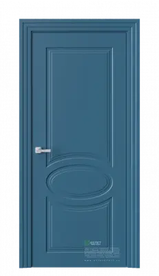 Межкомнатная дверь N37 RAL5009 Синий