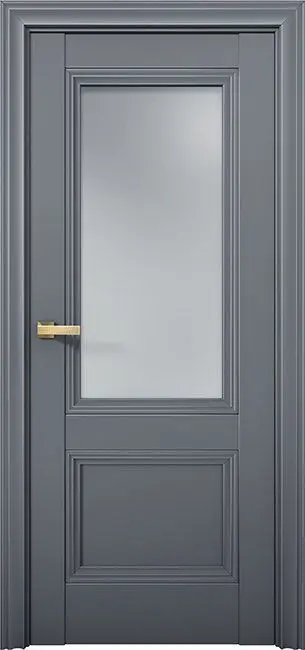 Межкомнатная дверь Co 31 Кобальт Антрацит Антрацит Сатинат белый