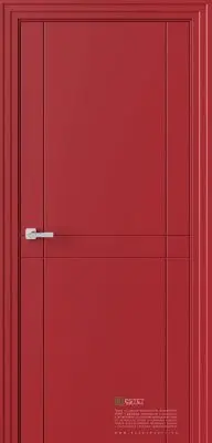 Межкомнатная дверь P21 RAL3002 Красный
