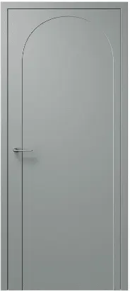 Межкомнатная дверь ARCH DESIGN 2 Морская галька Светло-серый