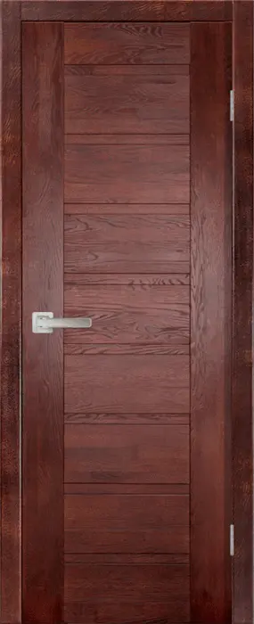 Межкомнатная дверь Хайтек 4 ПГ махагон