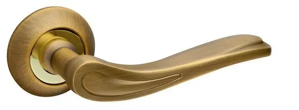 Дверная ручка раздельная FUARO MELODY RM AB/GP-7