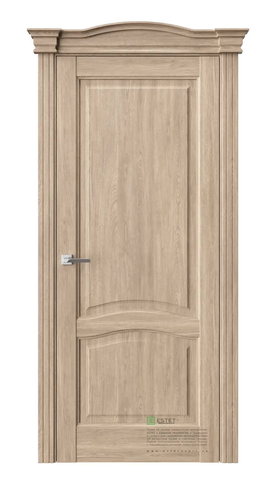 Межкомнатная дверь Соната-26 Брандо Дуб