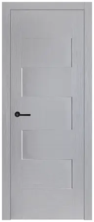 Межкомнатная дверь ДС Пион эмалит серый