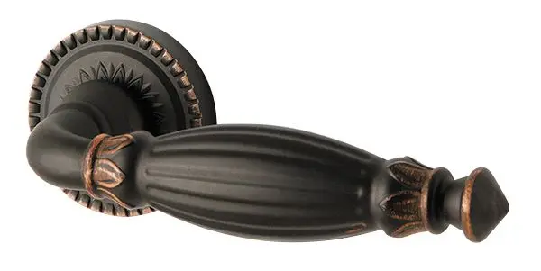 Дверная ручка раздельная ARMADILLO BELLA CL2 ABL-18 Темная медь