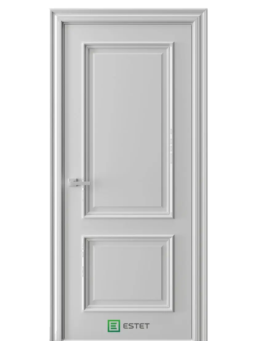 Межкомнатная дверь GL3 RAL7047 Светло-серый