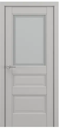 Дверь ПО Ампир В5 Серый матовый