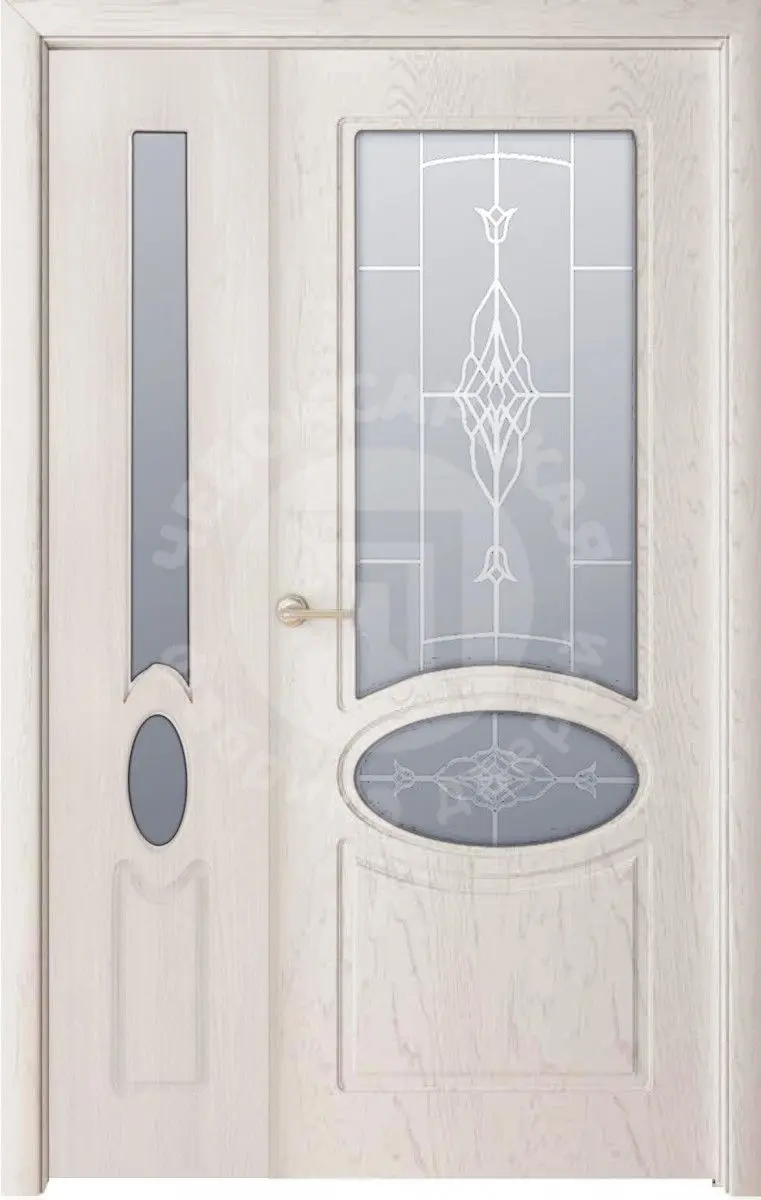 Межкомнатная дверь ЧФД CLASSIK Алина полуторная
