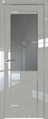 2L Галька Люкс ст.узор графит с прозрачным фьюзингом (ромб)