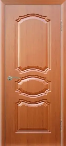 Межкомнатная дверь Виктория ПГ миланский орех Светло-коричневый