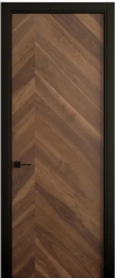 Межкомнатная дверь SD Вектор-2 американский орех Коричневый