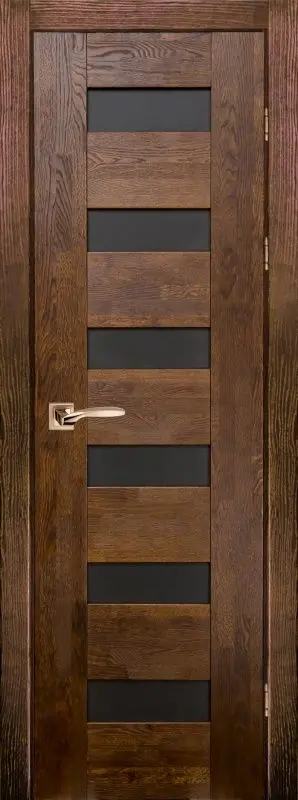 Межкомнатная дверь Хайтек 1 античный орех