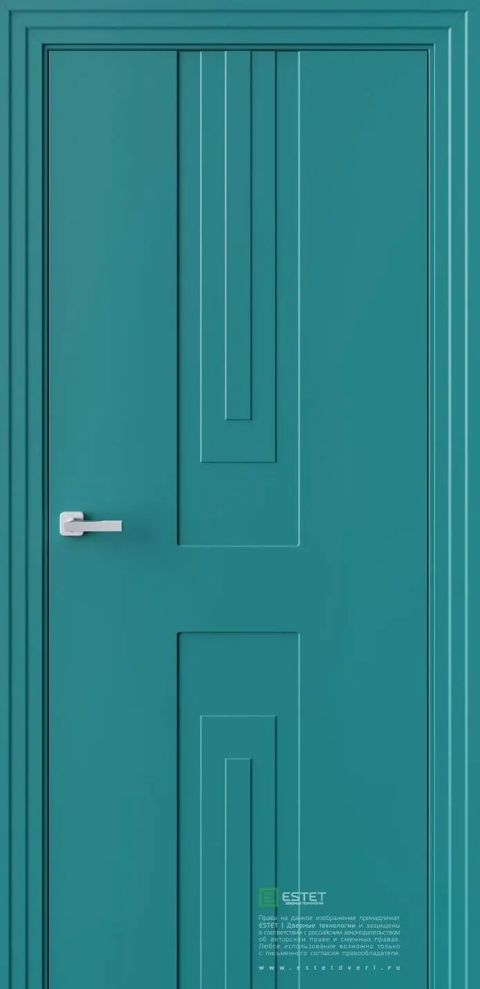 Межкомнатная дверь P23 RAL5021 Синий