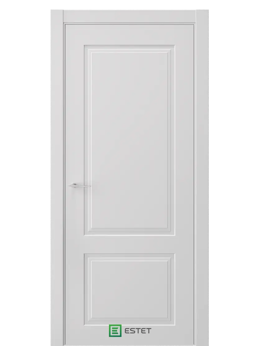 Межкомнатная дверь N3 Моноколор Грей Светло-серый