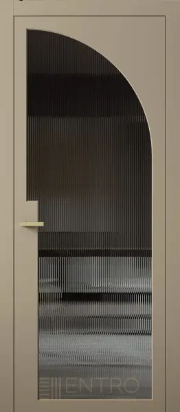 Межкомнатная дверь Entro Freedom 5 Бежевый Рифленое