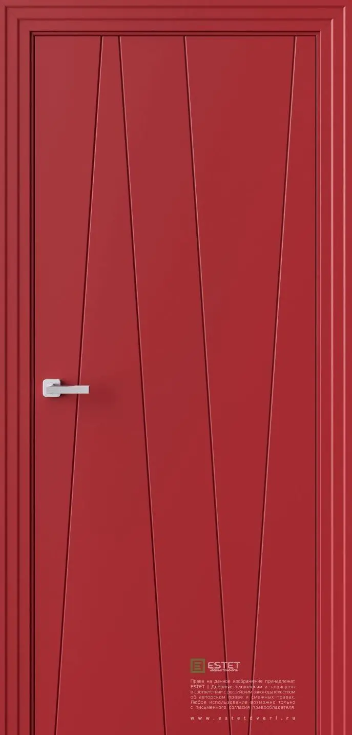 Межкомнатная дверь P19 RAL3002