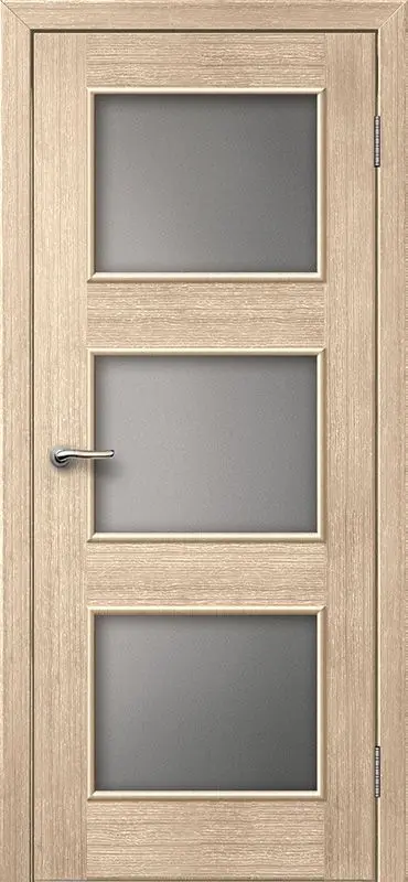 Межкомнатная дверь Модерн-1 ПО Беленый дуб