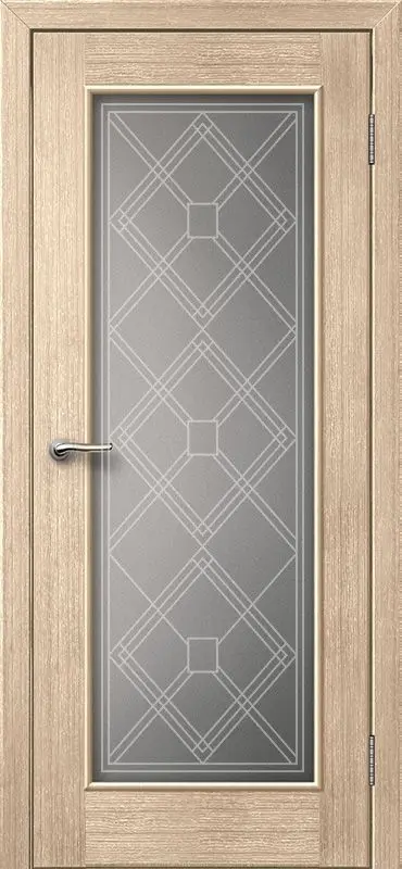 Межкомнатная дверь Модерн-7 ПО Беленый дуб