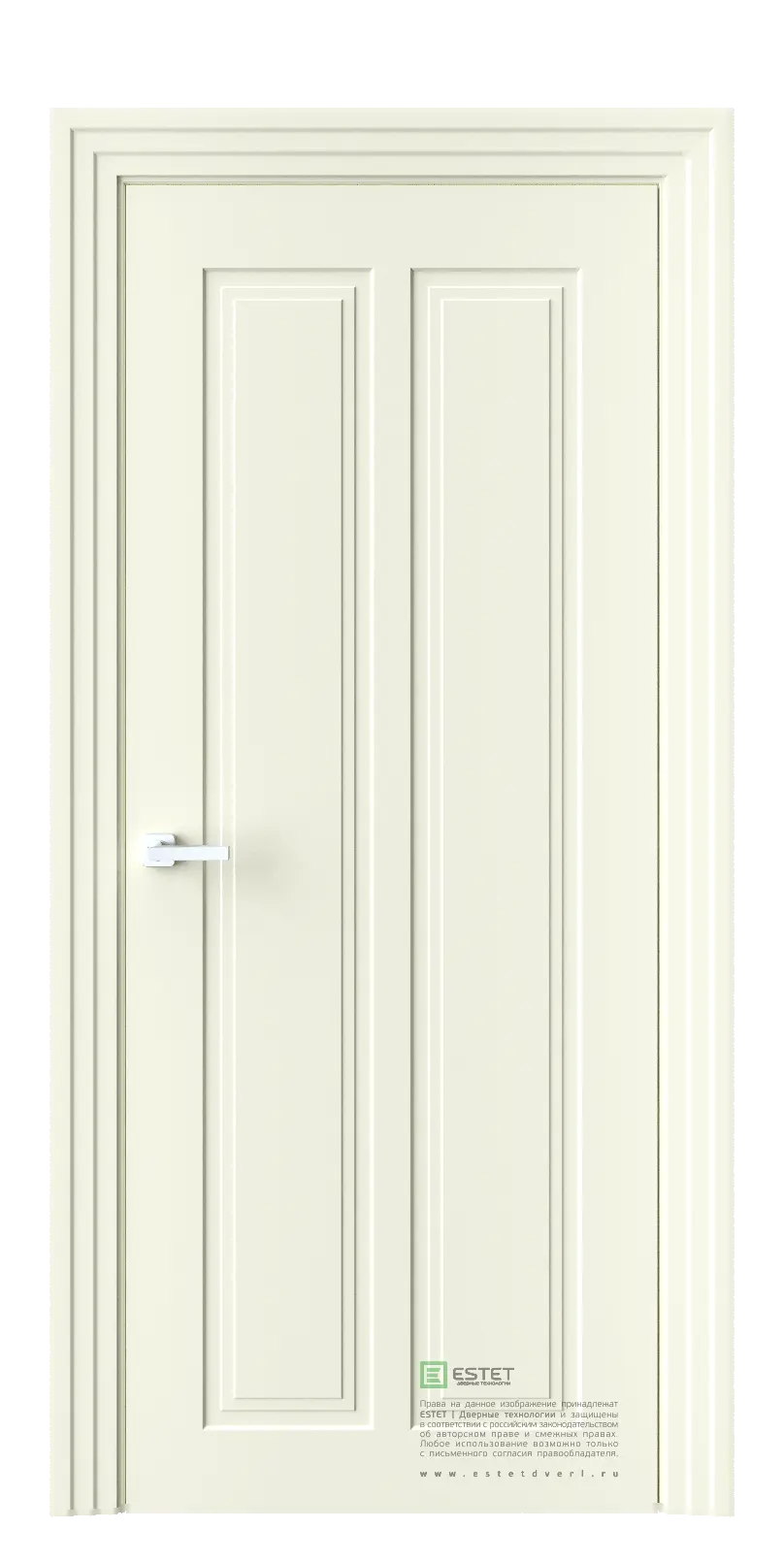 Межкомнатная дверь N20 PESCHANIY Слоновая кость
