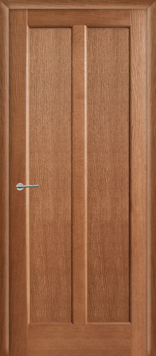 Межкомнатная дверь Рубикон 2 ПГ, шпон: анегри тон