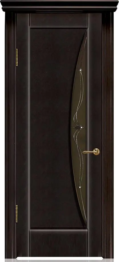 Межкомнатная дверь Реджина "Клео-1", шпон: венге Венге