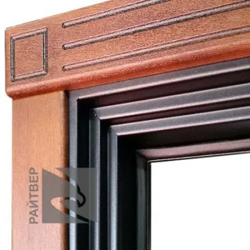 Входная дверь с терморазрывом и стеклом Райтвер Лацио Терморазрыв