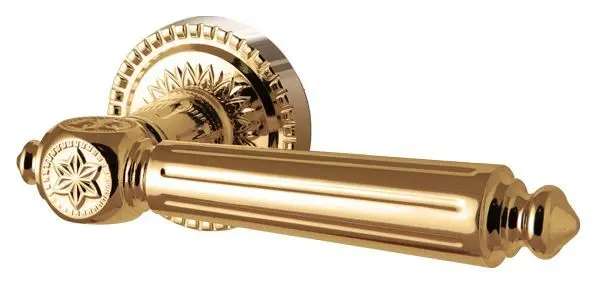 Дверная ручка раздельная ARMADILLO MATADOR CL4 GOLD-24 Золото 24К