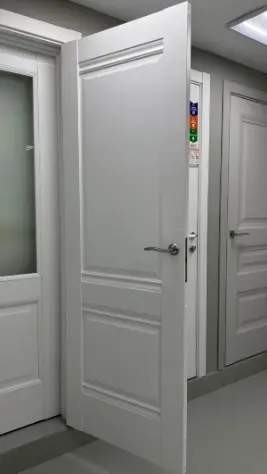 Дверь ПГ Венеция В4 белый матовый