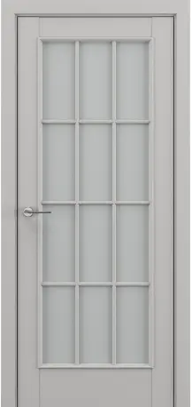 Дверь ПО Неаполь Серый матовый