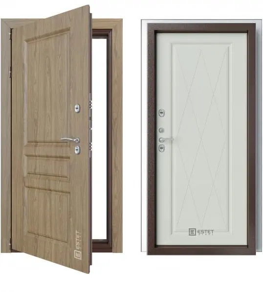 Входная дверь с терморазрывом и шумоизоляцией Аляска 2.2