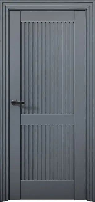 Межкомнатная дверь Ni 2 Никель Антрацит Антрацит