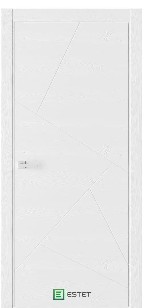 Межкомнатная дверь P18 ясень винтер Белый