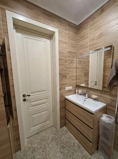 Межкомнатная дверь Color Оливия белая эмаль акрил Белый