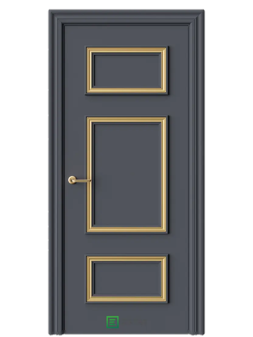 Межкомнатная дверь Era-7 Оушен багет золото Графит