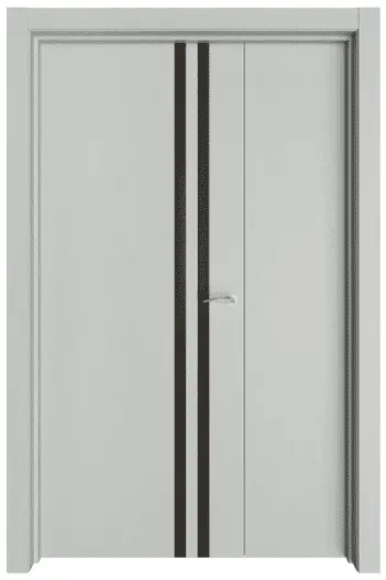 Межкомнатная дверь Cтелла 2 + гладкое полуторная