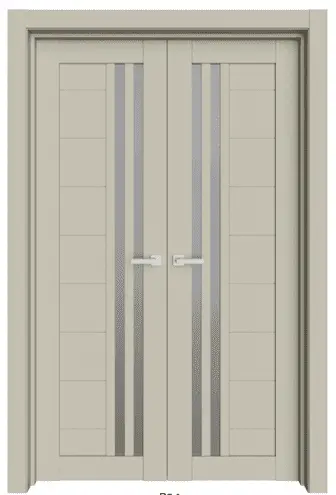 Межкомнатная дверь R34 двойная