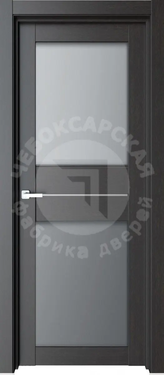 Межкомнатная дверь ЧФД 70К Триплекс Венге