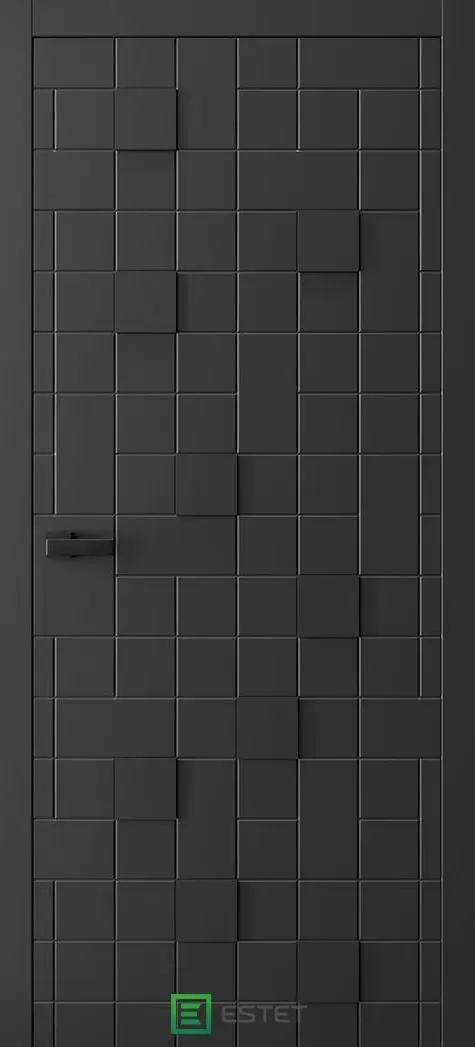 Межкомнатная дверь PV-3 RAL9005