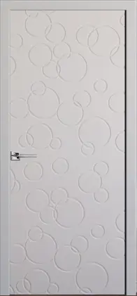 Межкомнатная дверь HT-2 Белый с текстурой