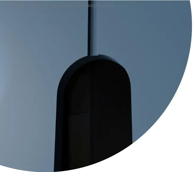 Межкомнатная дверь Entro Mone 6 ПО Серый Триплекс черный