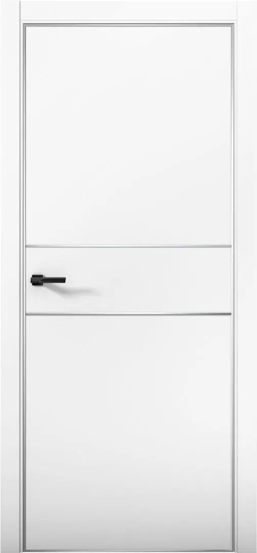 Межкомнатная дверь Pd 3 Палладий AL Аляска Белый
