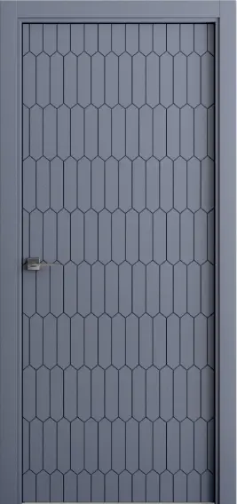 Межкомнатная дверь Color №10 RAL7031