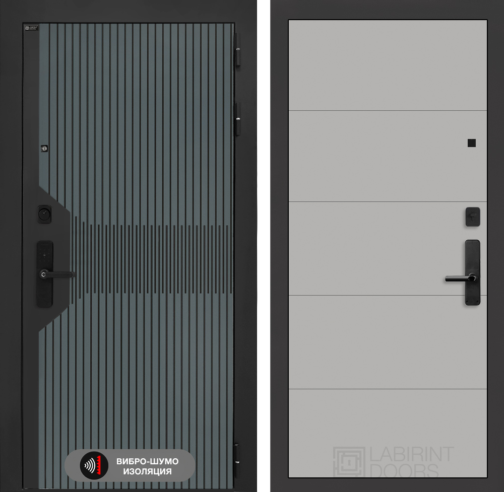 Межкомнатная дверь Смартлаб светло-серый