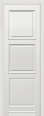 Толстая дверь из массива дерева ИМ-4 эмаль