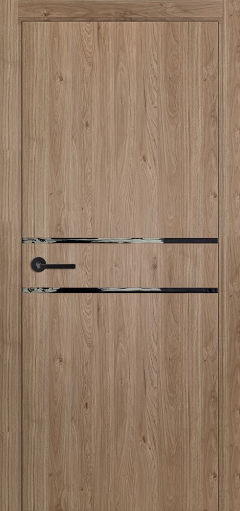 Межкомнатная дверь ДС Ирис экошпон шампань